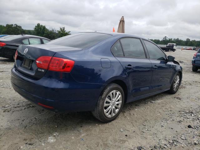 3VWDP7AJXCM319465 - 2012 VOLKSWAGEN JETTA SE BLUE photo 3