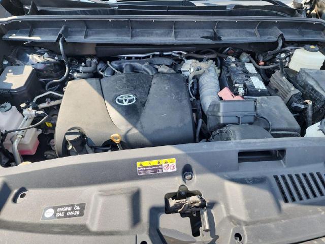 5TDGZRBH4MS544595 - 2021 TOYOTA HIGHLANDER XLE 黑色 照片 10