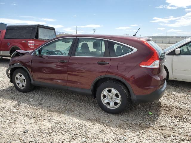 5J6RM4H36EL014261 - 2014 HONDA CR-V LX BURGUNDY photo 2