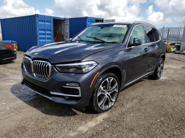 5UXCR4C08M9D86868 - 2021 BMW X5 SDRIVE 40I GRAY photo 2