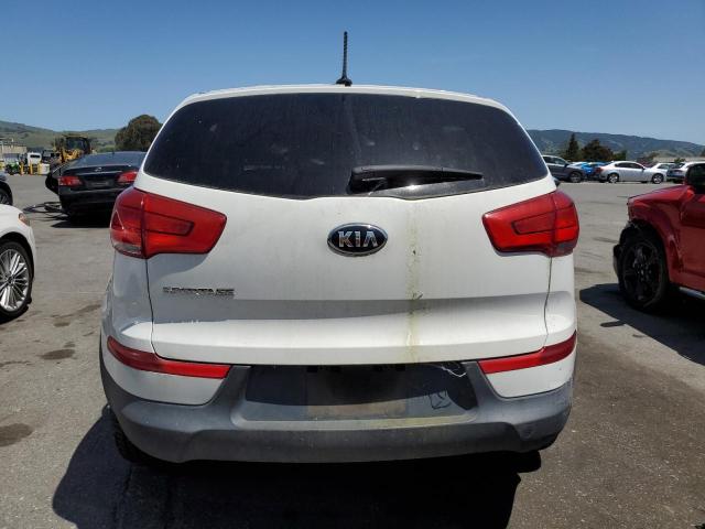 KNDPB3AC1G7879108 - 2016 KIA SPORTAGE LX WHITE photo 6