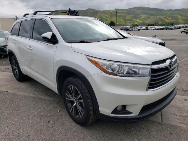 5TDKKRFH8GS140650 - 2016 TOYOTA HIGHLANDER XLE 白色 照片 4