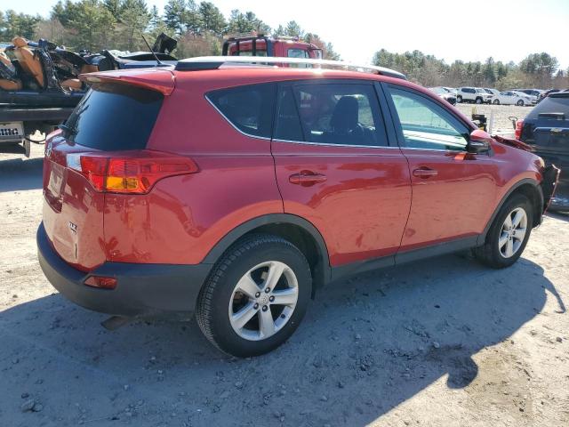 2T3RFREV0EW179920 - 2014 TOYOTA RAV4 XLE RED photo 3