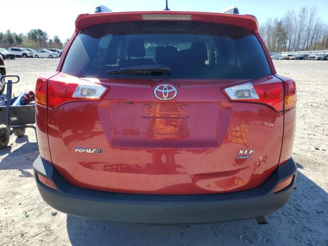 2T3RFREV0EW179920 - 2014 TOYOTA RAV4 XLE RED photo 6