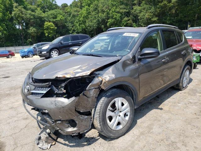 JTMZFREV9FD055370 - 2015 TOYOTA RAV4 LE GRAY photo 1