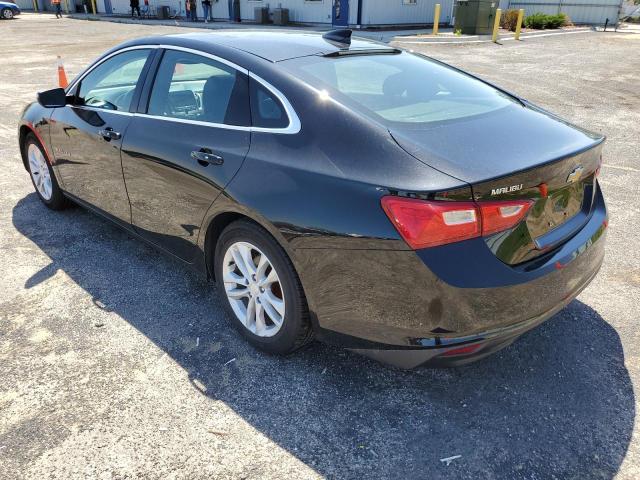 1G1ZD5ST3JF122701 - 2018 CHEVROLET MALIBU LT BLACK photo 2