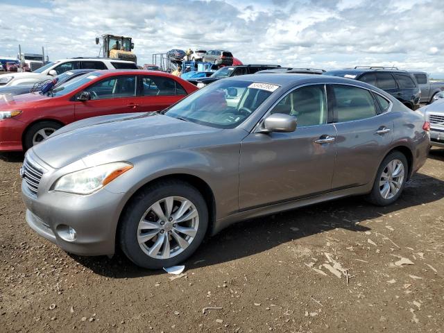 JN1BY1AR5BM374834 - 2011 INFINITI M37 X SILVER photo 1