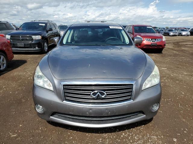 JN1BY1AR5BM374834 - 2011 INFINITI M37 X SILVER photo 5