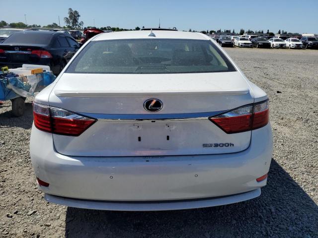 JTHBW1GG7D2010310 - 2013 LEXUS ES 300H WHITE photo 6