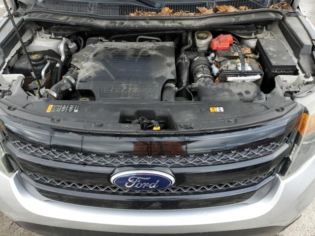 1FM5K8GT2EGB50748 - 2014 FORD EXPLORER SPORT SILVER photo 12