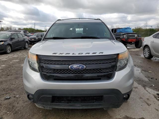 1FM5K8GT2EGB50748 - 2014 FORD EXPLORER SPORT SILVER photo 5
