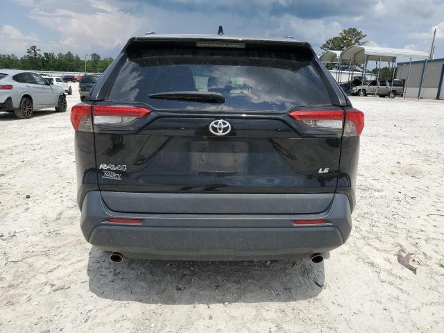 2T3H1RFVXMC102187 - 2021 TOYOTA RAV4 LE BLACK photo 6