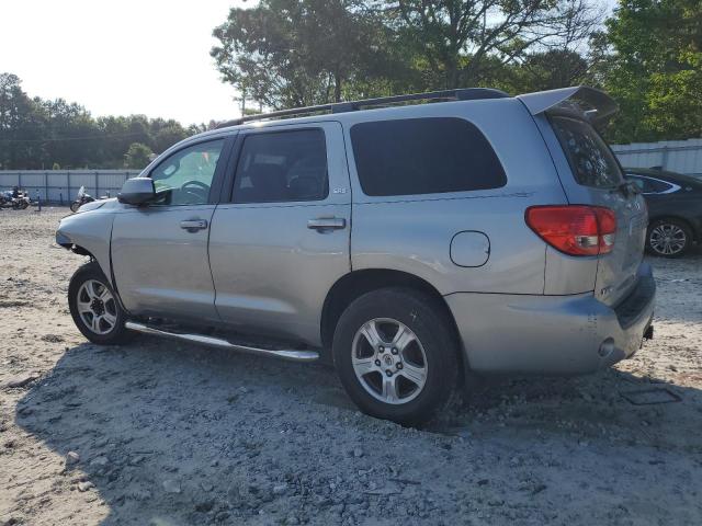 5TDZY64A58S009842 - 2008 TOYOTA SEQUOIA SR5 SILVER photo 2