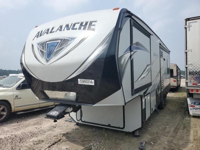 4YDF30027HE760604 - 2017 KEYSTONE AVALANCHE ნაცრისფერი ფოტო 2