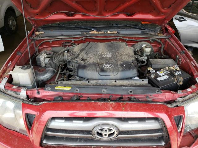 3TMJU62N89M072451 - 2009 TOYOTA TACOMA DOUBLE CAB PRERUNNER RED photo 11