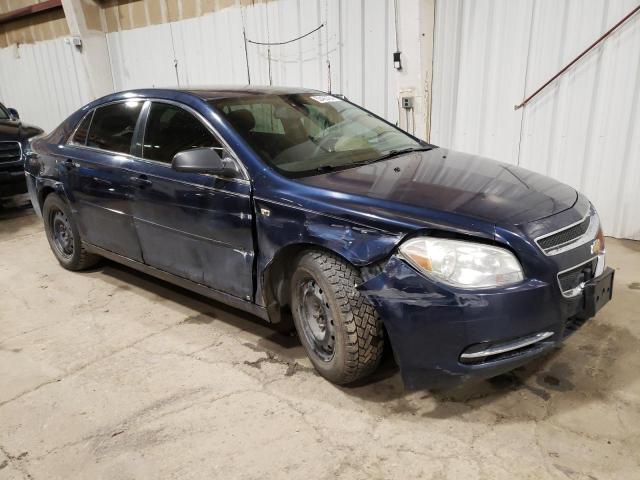 1G1ZG57B38F166697 - 2008 CHEVROLET MALIBU LS BLUE photo 4