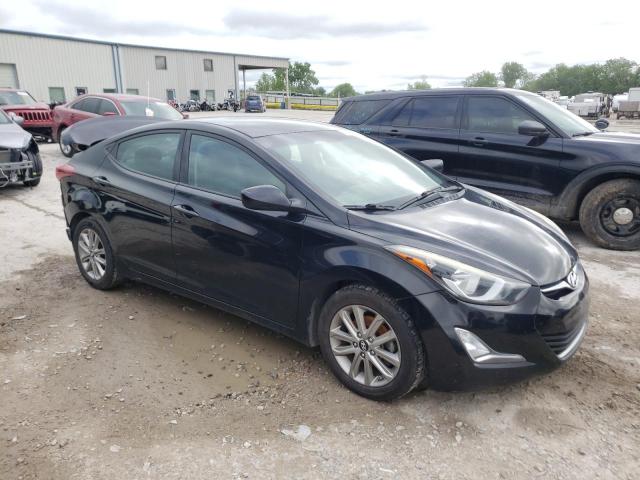 5NPDH4AE6GH759440 - 2016 HYUNDAI ELANTRA SE BLACK photo 4