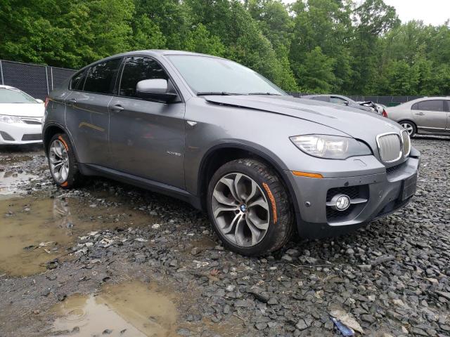 5UXFG8C55CL590113 - 2012 BMW X6 XDRIVE50I GRAY photo 4