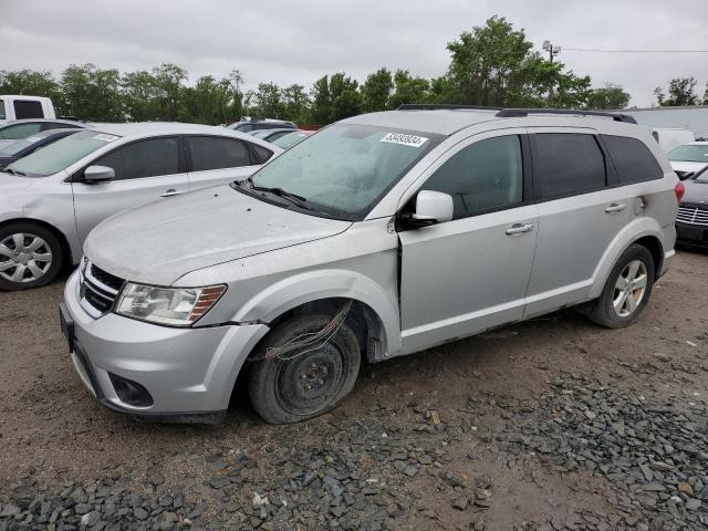 3C4PDCBG2CT164405 - 2012 DODGE JOURNEY SXT SILVER photo 1