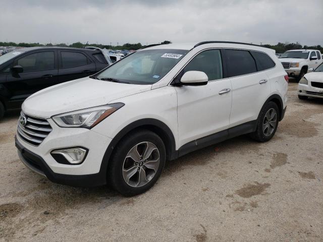 KM8SM4HFXEU083994 - 2014 HYUNDAI SANTA FE GLS WHITE photo 1