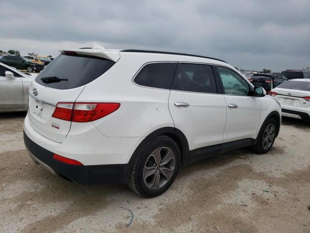 KM8SM4HFXEU083994 - 2014 HYUNDAI SANTA FE GLS WHITE photo 3