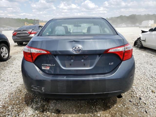 2T1BURHE7FC297364 - 2019 TOYOTA COROLLA L GRAY photo 6