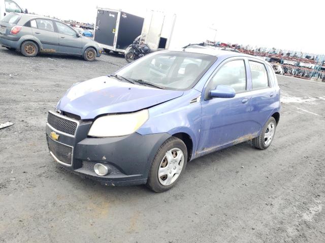 KL1TV65E69B601802 - 2009 CHEVROLET AVEO LS Mavi foto 1