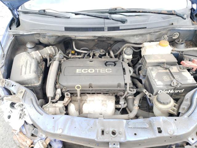 KL1TV65E69B601802 - 2009 CHEVROLET AVEO LS Mavi foto 11