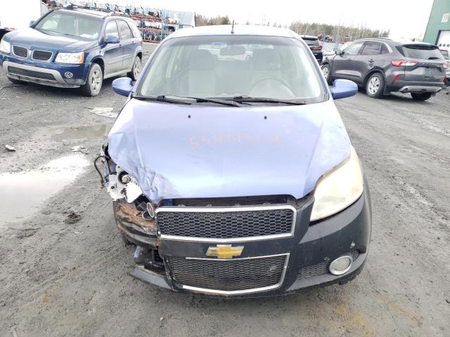 KL1TV65E69B601802 - 2009 CHEVROLET AVEO LS Mavi foto 5