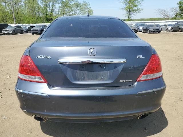 JH4KB16506C006592 - 2006 ACURA RL GRAY photo 6