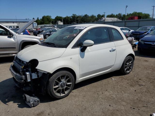 3C3CFFKH6JT528670 - 2018 FIAT 500 POP WHITE photo 1