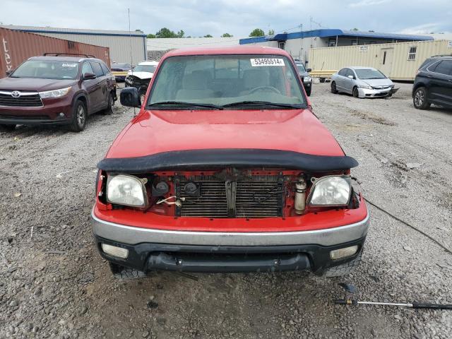 5TEGN92N34Z368577 - 2004 TOYOTA TACOMA DOUBLE CAB PRERUNNER RED photo 5