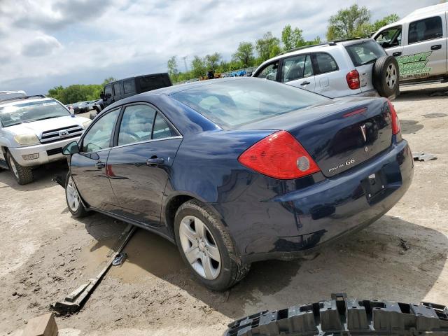 1G2ZG57B694142340 - 2009 PONTIAC G6 BLUE photo 2
