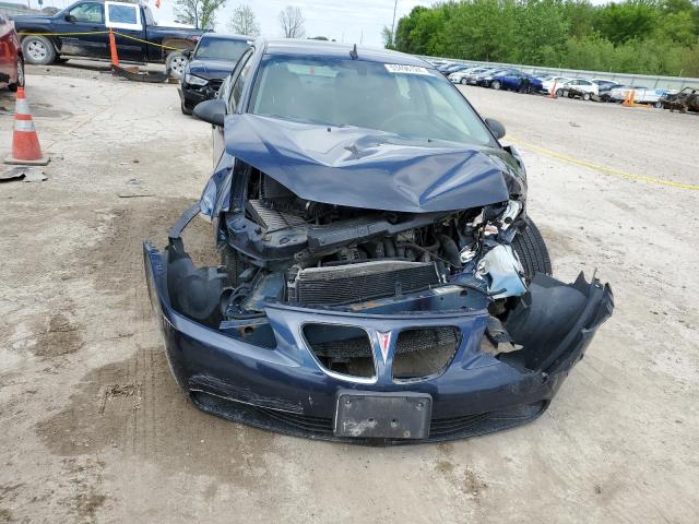 1G2ZG57B694142340 - 2009 PONTIAC G6 BLUE photo 5