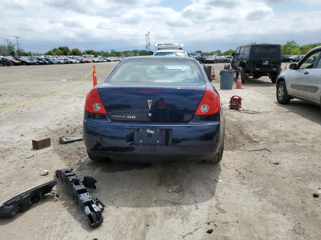 1G2ZG57B694142340 - 2009 PONTIAC G6 BLUE photo 6
