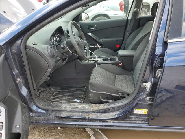 1G2ZG57B694142340 - 2009 PONTIAC G6 BLUE photo 7