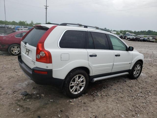 YV1CM59H041103341 - 2004 VOLVO XC90 WHITE photo 3