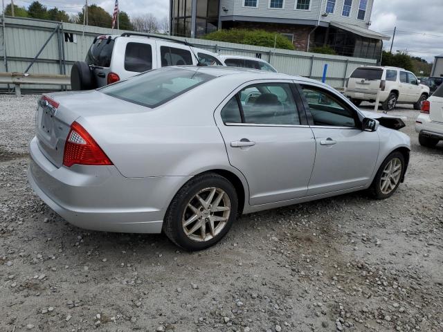 3FAHP0JA7AR242751 - 2010 FORD FUSION SEL SILVER photo 3