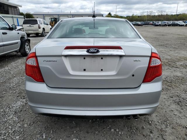 3FAHP0JA7AR242751 - 2010 FORD FUSION SEL SILVER photo 6