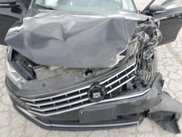 1VWLA7A34KC012596 - 2019 VOLKSWAGEN PASSAT WOLFSBURG BLACK photo 11