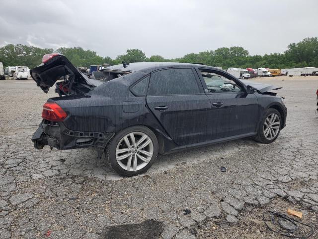 1VWLA7A34KC012596 - 2019 VOLKSWAGEN PASSAT WOLFSBURG BLACK photo 3