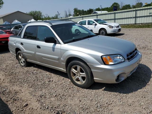 4S4BT62C256100949 - 2005 SUBARU BAJA SPORT SILVER photo 4