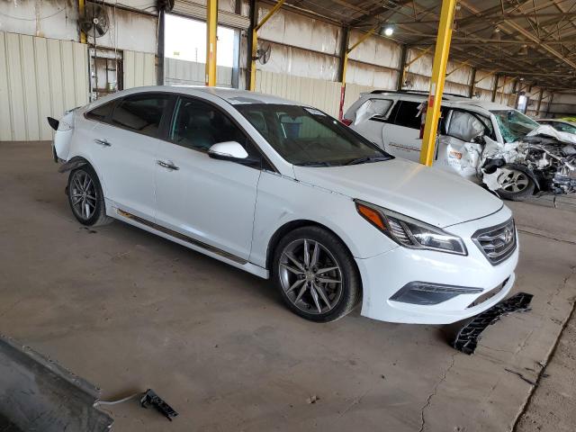 5NPE34ABXFH221167 - 2015 HYUNDAI SONATA SPORT WHITE photo 4