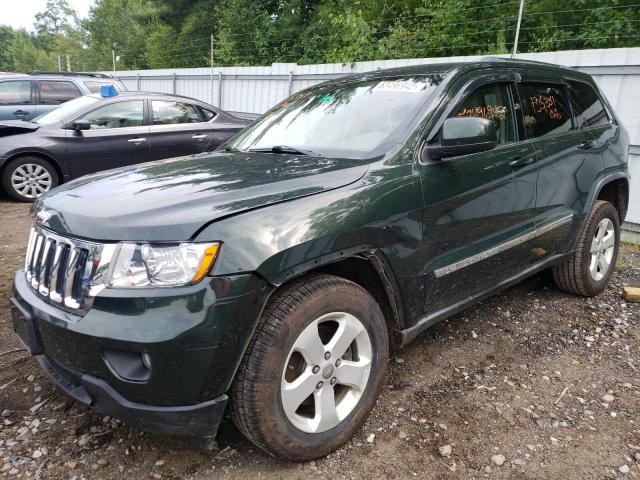 1J4RR4GG9BC735336 - 2011 JEEP GRAND CHER LAREDO GREEN photo 2