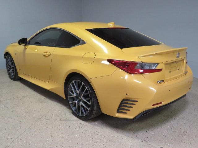 JTHHZ5BC2J5018242 - 2018 LEXUS RC 350 YELLOW photo 4