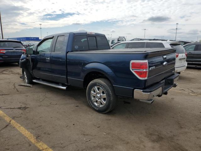 1FTFX1EF3EKF89615 - 2014 FORD F150 SUPER CAB BLUE photo 2