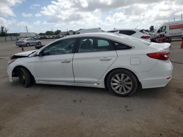 5NPE34AF4HH508400 - 2017 HYUNDAI SONATA SPORT WHITE photo 2