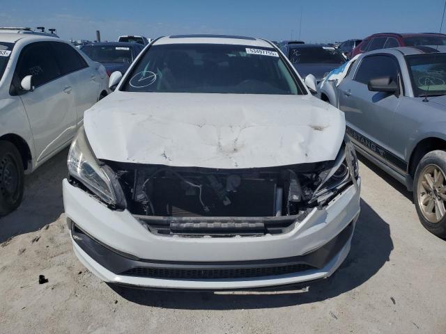 5NPE34AF4HH508400 - 2017 HYUNDAI SONATA SPORT WHITE photo 5