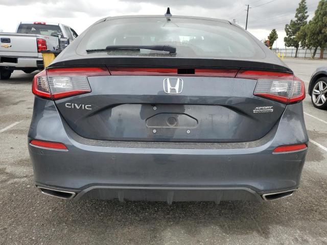 19XFL1H87RE027203 - 2024 HONDA CIVIC SPORT TOURING GRAY photo 6