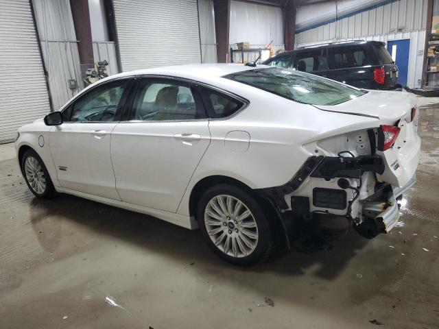 3FA6P0PUXDR253076 - 2013 FORD FUSION SE PHEV WHITE photo 2